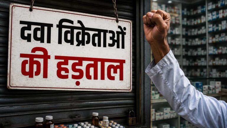 रतलाम में 20 मई को राष्ट्रव्यापी हड़ताल ; दवाइयों के ऑनलाइन विक्रय के विरोध में,मेडिकल स्टोर रहेंगे बंद-ऑल इंडिया ऑर्गेनाइजेशन ऑफ केमिस्ट्स एंड ड्रगिस्ट्स के आह्वान पर रतलाम के दवा विक्रेता भी आंदोलन में होंगे शामिल
