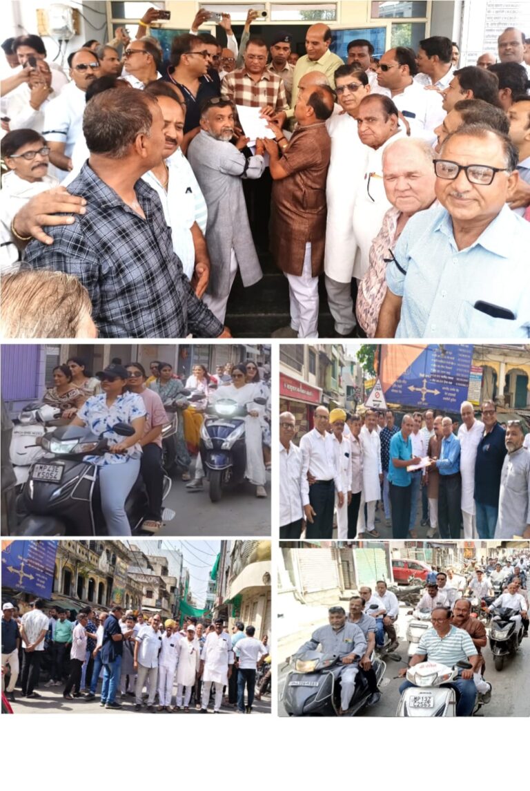 जावरा में सकल जैन समाज का विरोध प्रदर्शन ;रीवा घटना के बाद निकाली मौन वाहन रेली-मुख्यमंत्री के नाम SDM को सौंपा ज्ञापन