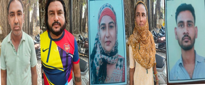 ऑपरेशन क्लीन’ के तहत थाना स्टेशन रोड पुलिस की बड़ी कार्रवाई ; 07 साल से फरार कड़ियां सांसी गिरोह के 5 इनामी बदमाश गिरफ्तार, 6.5 लाख के जेवर बरामद