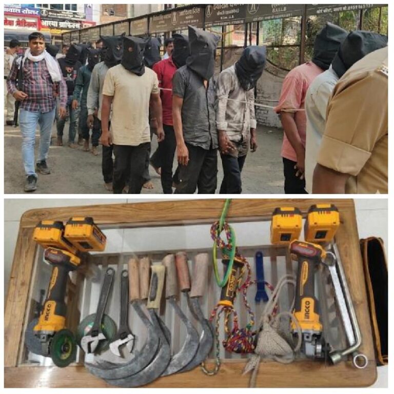 रिंगनोद में पवन चक्कियों पर लूट और करोड़ों की केबल चोरी का खुलासा ; 16 आरोपी गिरफ्तार,30 लाख का माल बरामद -आरोपियों ने किया था पुलिस पर पथराव