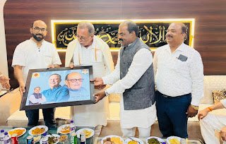 Ratlam /पूर्व नेता प्रतिपक्ष अजय सिंह राहुल भैया का रतलाम आगमन ; शहर कांग्रेस के पूर्व कार्यकारी अध्यक्ष फैयाज मंसूरी के निवास पर भव्य स्वागत एवं सम्मान समारोह का आयोजन,संगठनात्मक एकजुटता और जनहित के मुद्दों पर हुई चर्चा