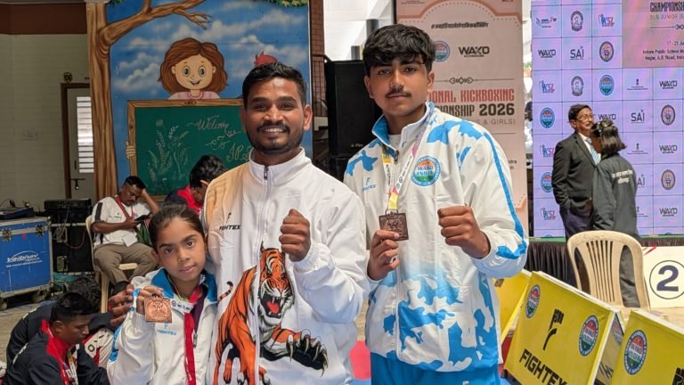 रतलाम के खिलाड़ियों का दमदार प्रदर्शन ;राष्ट्रीय सब जूनियर किक बॉक्सिंग प्रतियोगिता में,दो खिलाड़ियों ने जीते कांस्य पदक, चार खिलाड़ियों ने किया जिले का नाम रोशन