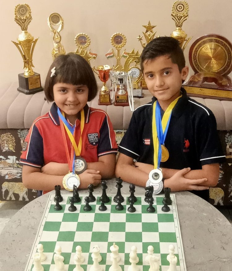 नन्ही शतरंज प्रतिभा की बड़ी उपलब्धि ; कायरा नैनानी मप्र राज्य शतरंज चैंपियनशिप अंडर-7 वर्ग में शानदार प्रदर्शन,राष्ट्रीय शतरंज प्रतियोगिता में करेंगी मध्य प्रदेश का प्रतिनिधित्व- सीएम और उनकी बहन ने की उज्जवल भविष्य की मंगलकामनाएं व्यक्त