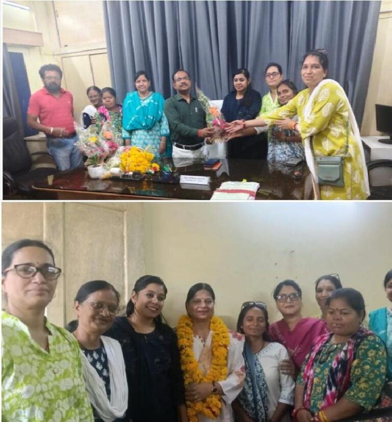 रतलाम/नवागत डीपीसी अखिलेश सिंह राजपूत एवं बीआरसीसी सुरेखा माना का किया भव्य अभिनंदन ; आज़ाद शिक्षा परिषद् महिला वाहिनी द्वारा,शिक्षा जगत में नए नेतृत्व का स्वागत