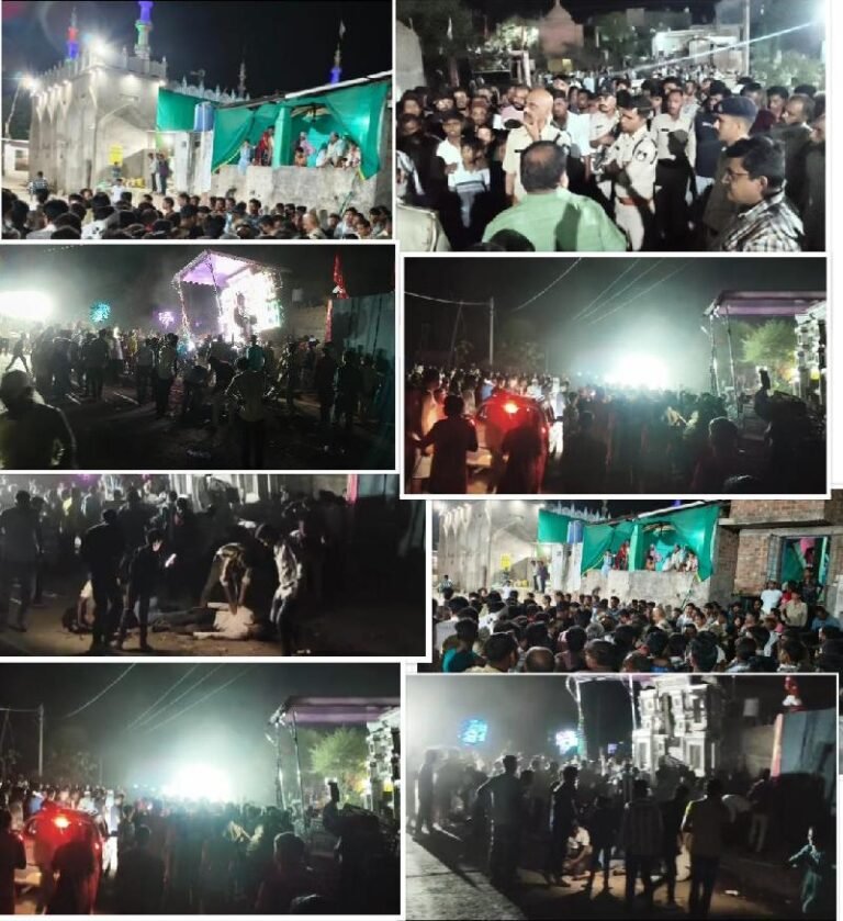 पिपलोदा के हतनारा गांव में बड़ा हादसा ; मोहर्रम जुलूस के दौरान हाईटेंशन लाइन की चपेट में आया ताजिया ,3 की मौत,10से अधिक घायल-कई की हालत गंभीर