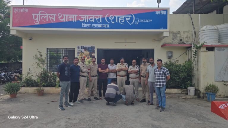 नशे से दूरी है जरूरी 2.0 के तहत जावरा पुलिस की बड़ी कार्रवाई ; 2.90 लाख रुपये की एमडी ड्रग्स जब्त,दो तस्कर गिरफ्तार